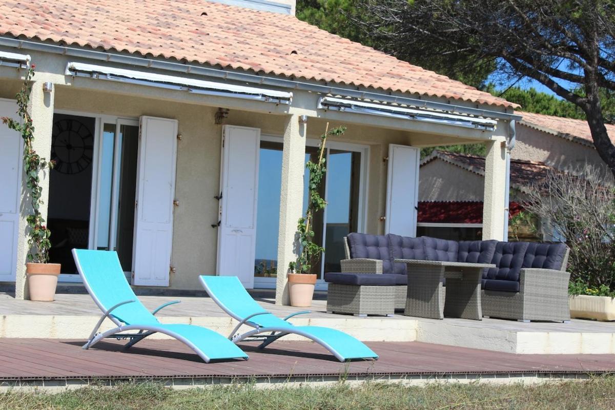 Bord de mer, pieds dans l'eau, vue panoramique Villa San-Nicolao Esterno foto