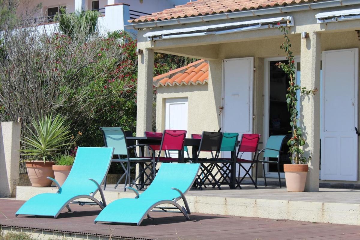 Bord de mer, pieds dans l'eau, vue panoramique Villa San-Nicolao Esterno foto